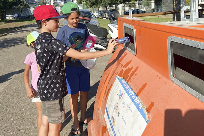 העיר עפולה זכתה במקום הראשון בתחרות מחזור ארצית